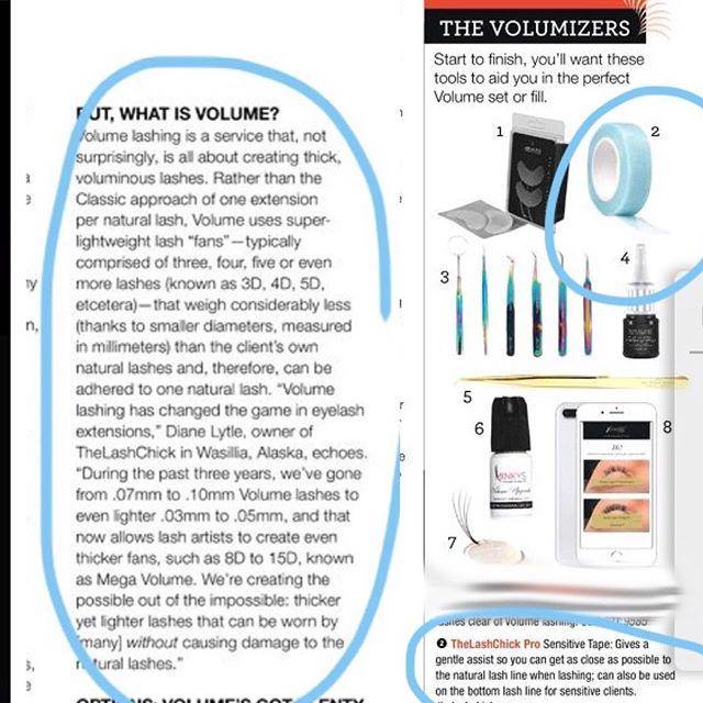 Thank you @eyelashmagazine for the Lash - TheLashChickPro