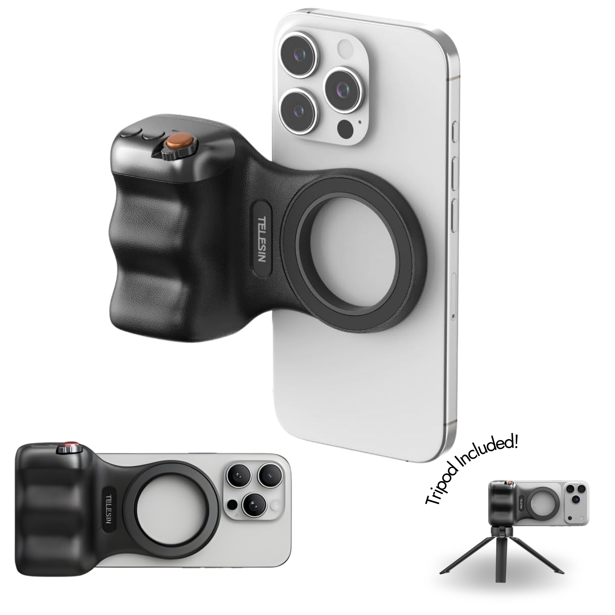 Fun Shot Magnetic Grip2 by Telesin