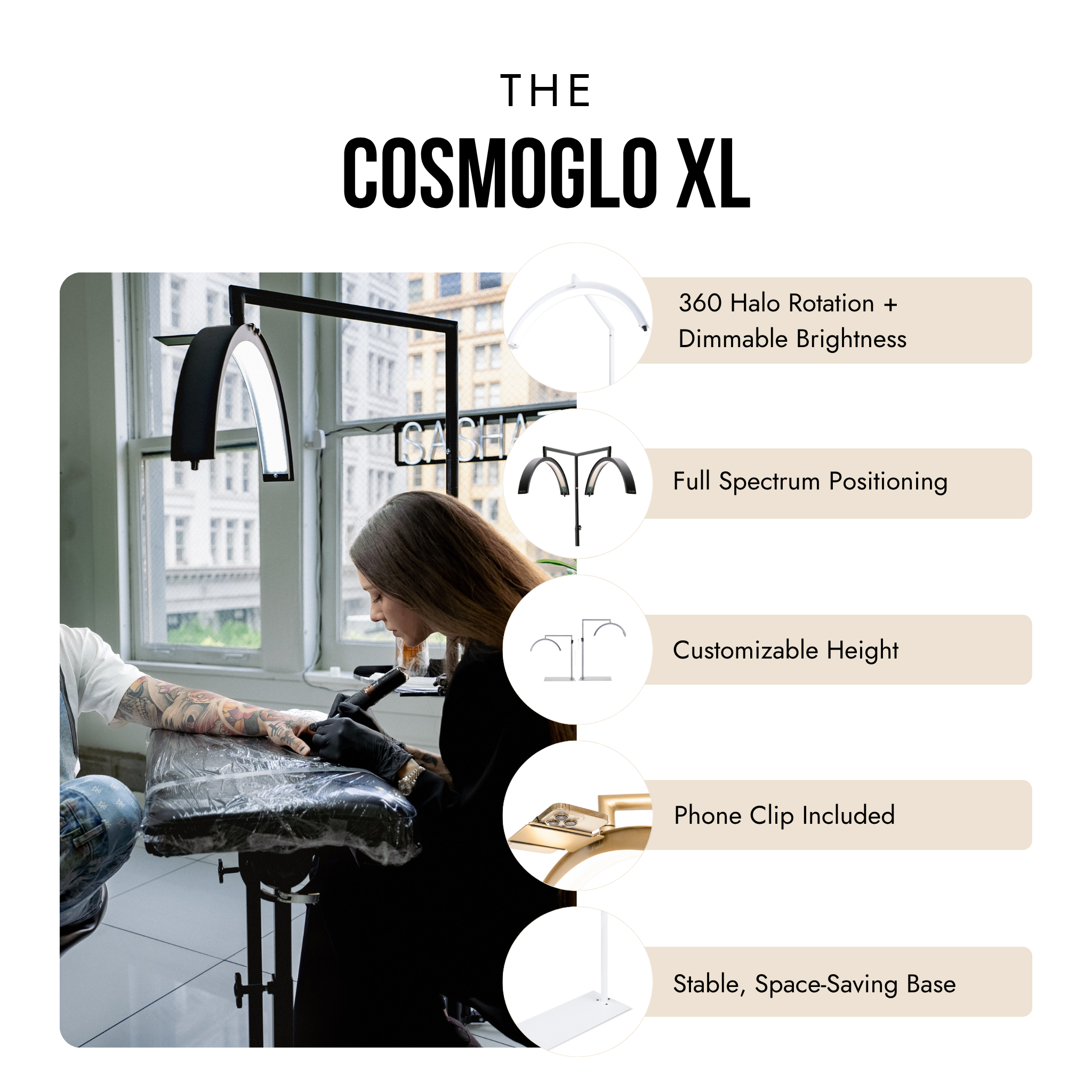 The CosmoGlo Light