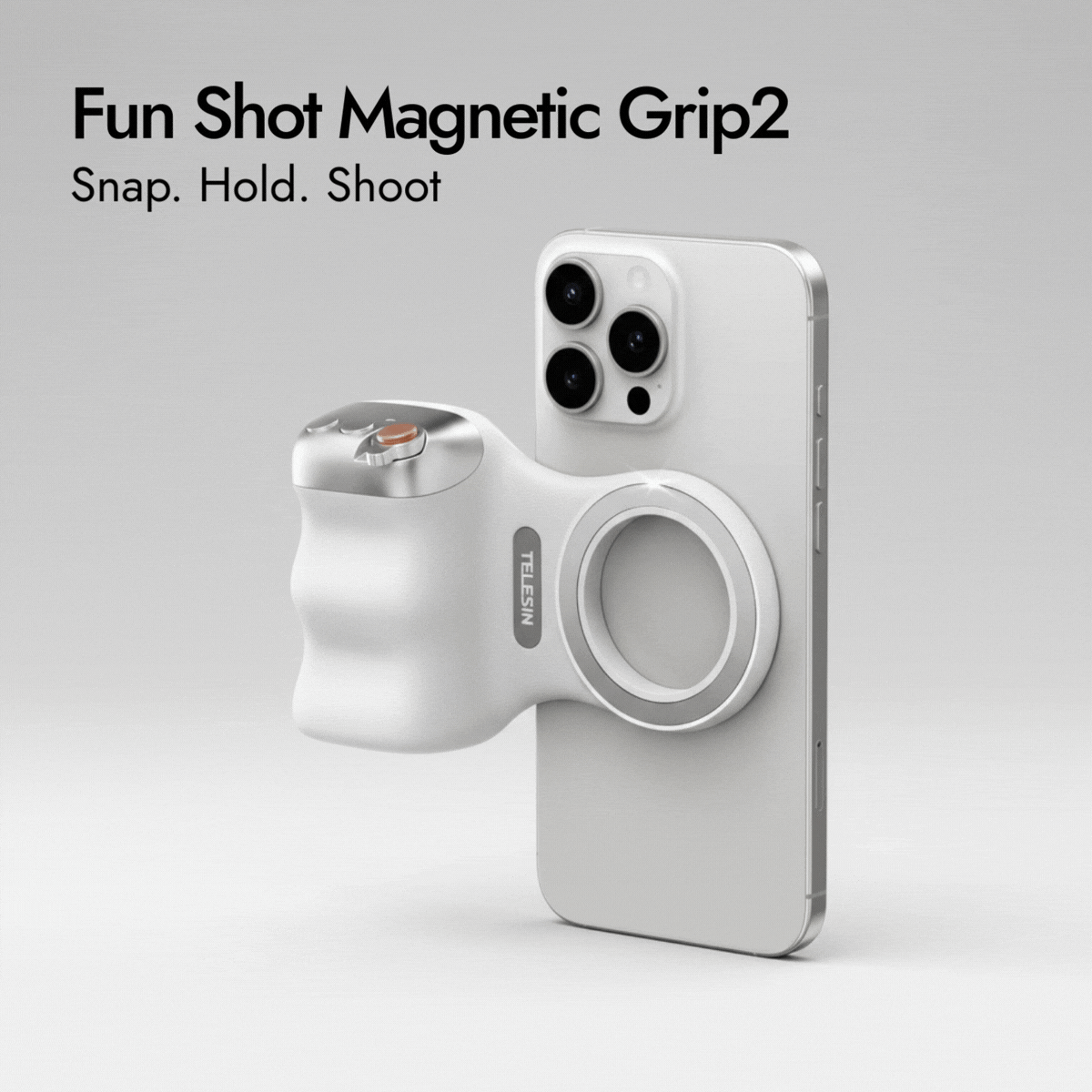 Fun Shot Magnetic Grip2 by Telesin
