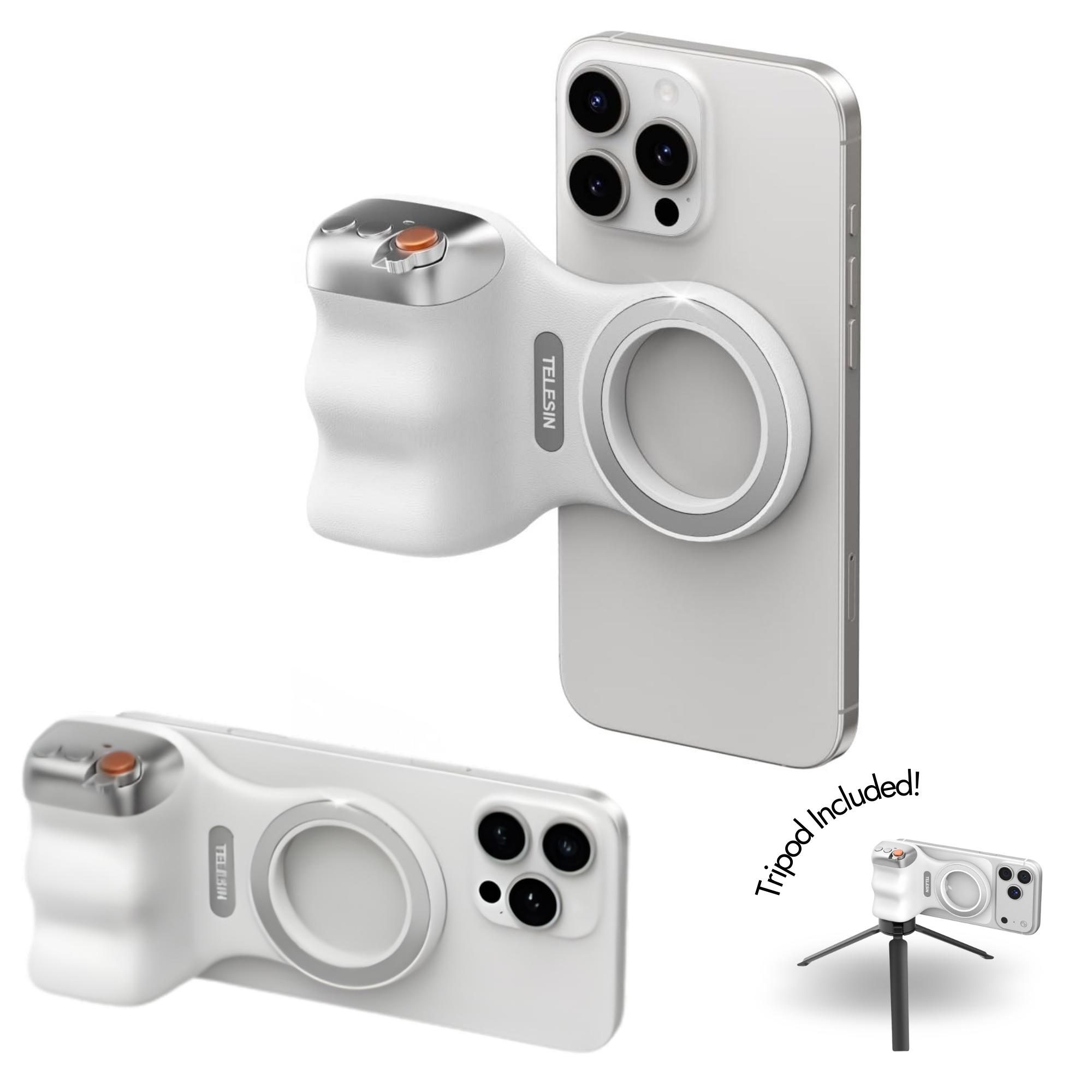 Fun Shot Magnetic Grip2 by Telesin