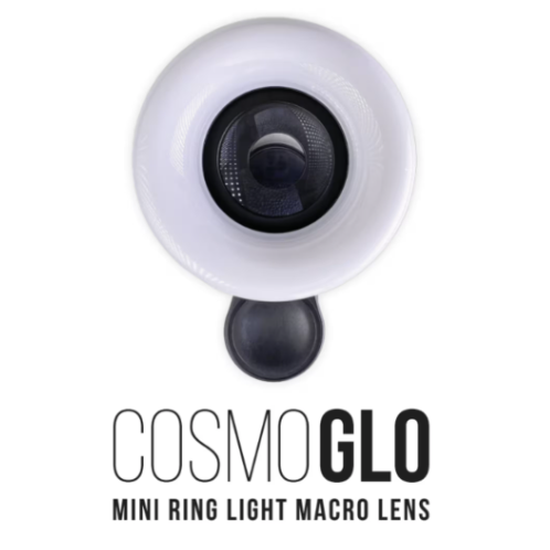 CosmoGlo Mini Ring Light Macro Lens