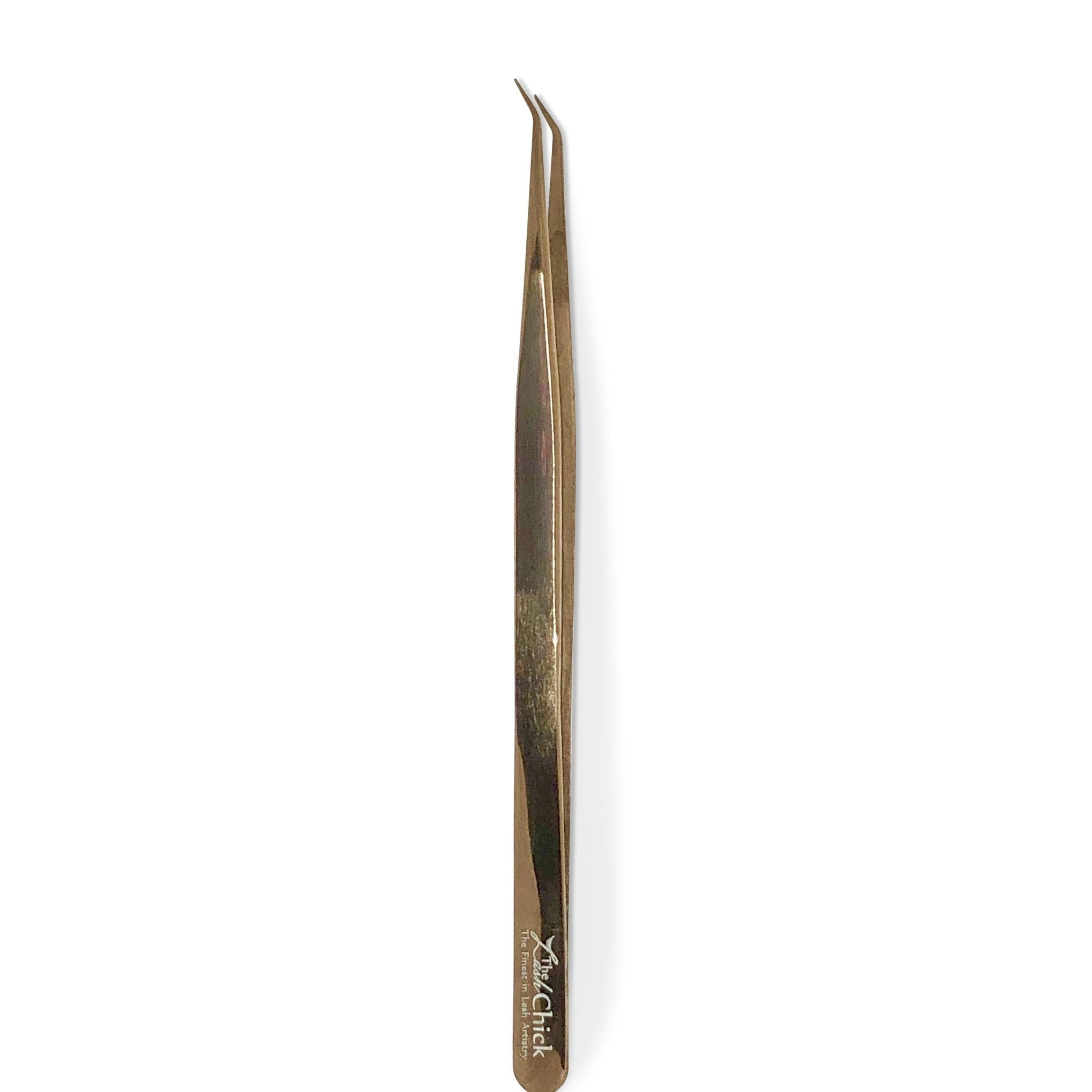 Gold Beak Lash Tweezers - Model #101